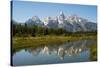 Grand Teton National Park, Teton County, Wyoming, Usa-John Warburton-lee-Stretched Canvas