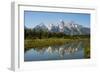 Grand Teton National Park, Teton County, Wyoming, Usa-John Warburton-lee-Framed Photographic Print