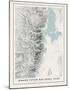Grand Teton National Park Topographical Print-null-Mounted Art Print