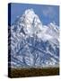 Grand Teton National Park V-Ike Leahy-Stretched Canvas