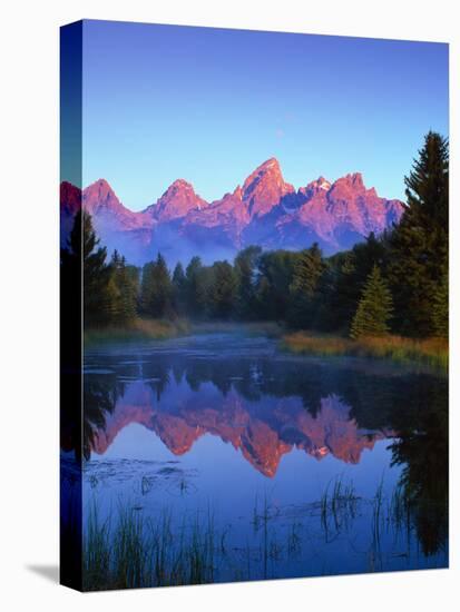 Grand Teton National Park VI-Ike Leahy-Stretched Canvas