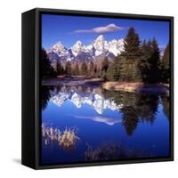 Grand Teton National Park VII-Ike Leahy-Framed Stretched Canvas