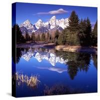 Grand Teton National Park VII-Ike Leahy-Stretched Canvas