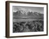 Grand Teton, National Park Wyoming, Geology, Geological 1933-1942-Ansel Adams-Framed Art Print