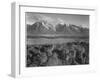 Grand Teton, National Park Wyoming, Geology, Geological 1933-1942-Ansel Adams-Framed Art Print