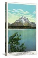 Grand Teton National Park, Wyoming, Jackson Lake View of Stately Mount Moran-Lantern Press-Stretched Canvas