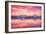 Grand Teton National Park, Wyoming - Sunset and Jackson Lake-Lantern Press-Framed Art Print