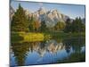 Grand Teton National Park, Wyoming, USA-Charles Gurche-Mounted Premium Photographic Print