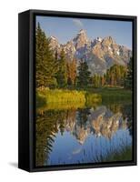 Grand Teton National Park, Wyoming, USA-Charles Gurche-Framed Stretched Canvas