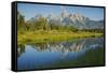 Grand Teton National Park, Wyoming, USA-Charles Gurche-Framed Stretched Canvas