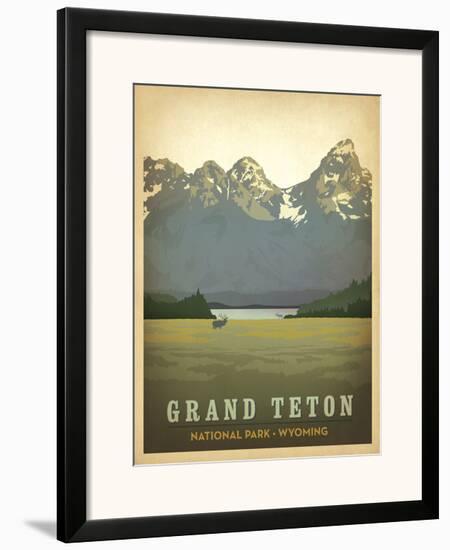 Grand Teton National Park, Wyoming-Anderson Design Group-Framed Art Print