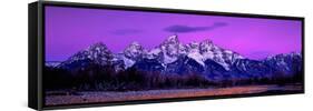 Grand Teton National Park X-Ike Leahy-Framed Stretched Canvas