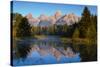 Grand Teton National Park XV-Ike Leahy-Stretched Canvas