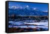 Grand Teton National Park XVI-Ike Leahy-Framed Stretched Canvas