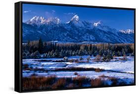 Grand Teton National Park XVI-Ike Leahy-Framed Stretched Canvas