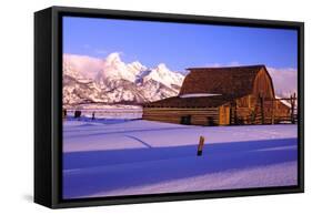 Grand Teton National Park XVIII-Ike Leahy-Framed Stretched Canvas