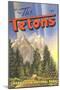 Grand Teton National Park-null-Mounted Premium Giclee Print