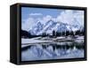 Grand Teton Reflected in Lake-Chris Rogers-Framed Stretched Canvas