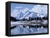 Grand Teton Reflected in Lake-Chris Rogers-Framed Stretched Canvas