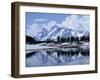 Grand Teton Reflected in Lake-Chris Rogers-Framed Premium Photographic Print