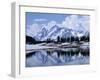 Grand Teton Reflected in Lake-Chris Rogers-Framed Premium Photographic Print