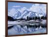 Grand Teton Reflected in Lake-Chris Rogers-Framed Photographic Print