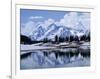 Grand Teton Reflected in Lake-Chris Rogers-Framed Photographic Print