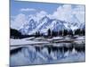 Grand Teton Reflected in Lake-Chris Rogers-Mounted Photographic Print
