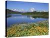 Grand Tetons from the Oxbow, Grand Teton National Park, Wyoming, USA-Michel Hersen-Stretched Canvas