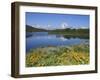 Grand Tetons from the Oxbow, Grand Teton National Park, Wyoming, USA-Michel Hersen-Framed Photographic Print