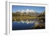 Grand Tetons Reflecting in Beaver Pond-Ken Archer-Framed Photographic Print