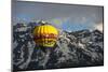 Grand Tetons, Wy: Enjoy an Early Morning Hot Air Balloon Ride the Jackson Hole Wyoming-Brad Beck-Mounted Photographic Print