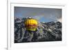 Grand Tetons, Wy: Enjoy an Early Morning Hot Air Balloon Ride the Jackson Hole Wyoming-Brad Beck-Framed Photographic Print