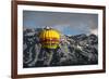 Grand Tetons, Wy: Enjoy an Early Morning Hot Air Balloon Ride the Jackson Hole Wyoming-Brad Beck-Framed Photographic Print