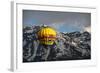 Grand Tetons, Wy: Enjoy an Early Morning Hot Air Balloon Ride the Jackson Hole Wyoming-Brad Beck-Framed Photographic Print