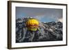 Grand Tetons, Wy: Enjoy an Early Morning Hot Air Balloon Ride the Jackson Hole Wyoming-Brad Beck-Framed Photographic Print