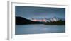 Grand Tetons, Wy: Sunrise at Oxbow Bend-Brad Beck-Framed Photographic Print