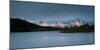 Grand Tetons, Wy: Sunrise at Oxbow Bend-Brad Beck-Mounted Photographic Print