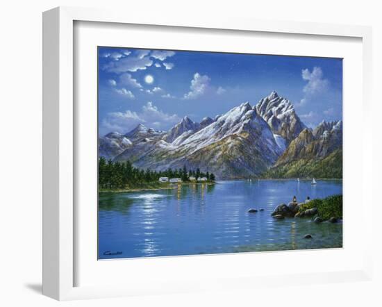 Grand Tetons-Eduardo Camoes-Framed Giclee Print