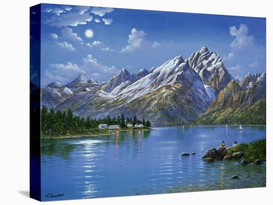 Grand Tetons-Eduardo Camoes-Stretched Canvas