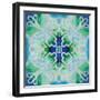 Grand Tile 1-Edith Lentz-Framed Art Print