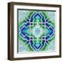 Grand Tile 2-Edith Lentz-Framed Art Print