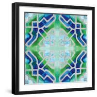 Grand Tile 4-Edith Lentz-Framed Art Print