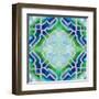 Grand Tile 4-Edith Lentz-Framed Art Print