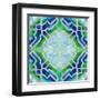 Grand Tile 4-Edith Lentz-Framed Art Print