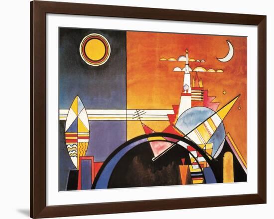 Grand Torre, Kiev-Wassily Kandinsky-Framed Art Print