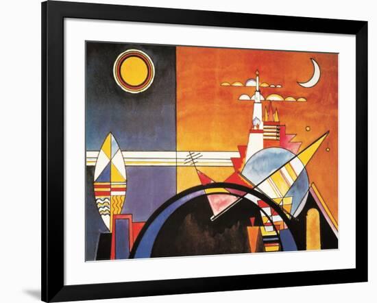 Grand Torre, Kiev-Wassily Kandinsky-Framed Art Print