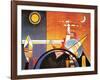 Grand Torre, Kiev-Wassily Kandinsky-Framed Art Print