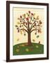 Grand Tree & Squirrel-Teresa Woo-Framed Art Print