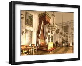 Grand Trianon, Chamber of Queen Victoria, Versailles, France, C.1890-C.1900-null-Framed Giclee Print